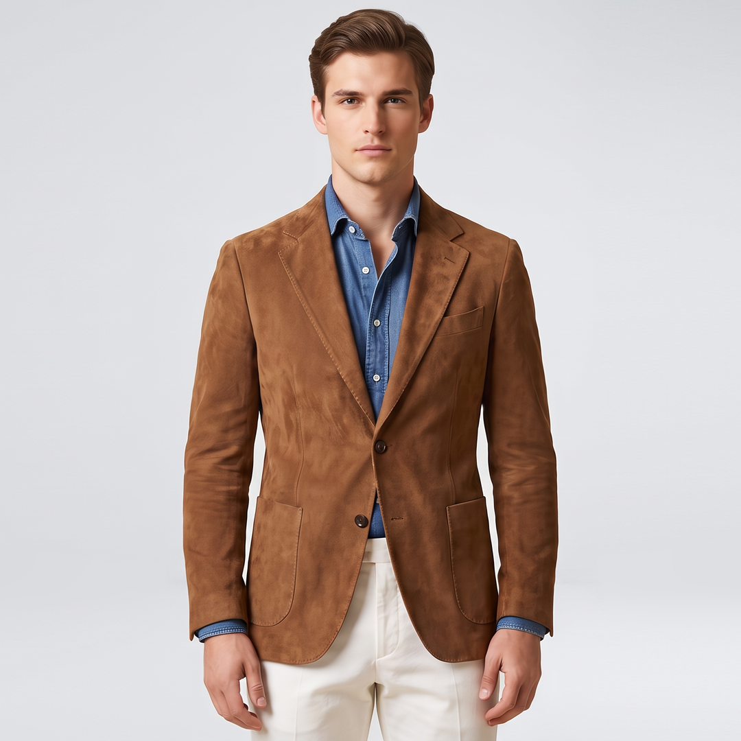 Suede Blazer