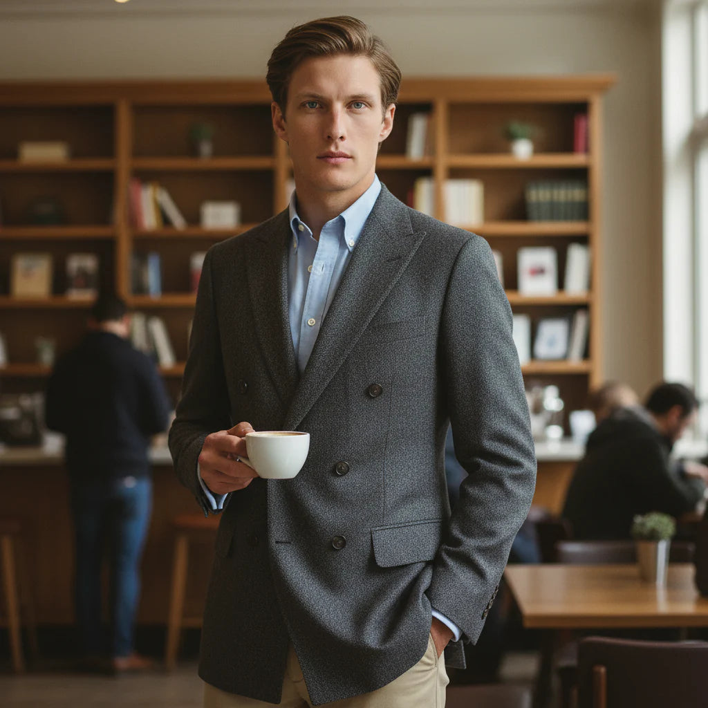 Herringbone Blazer