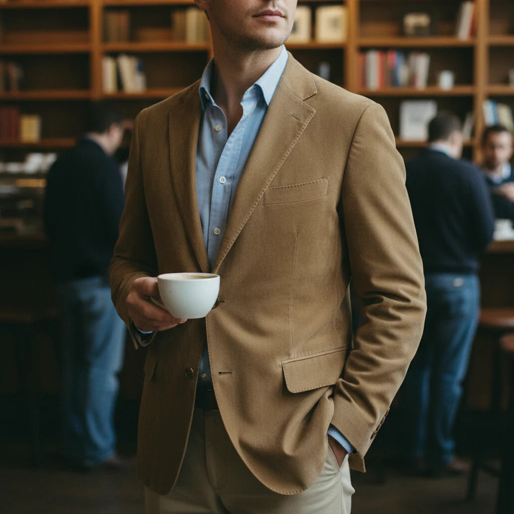Suede Blazer