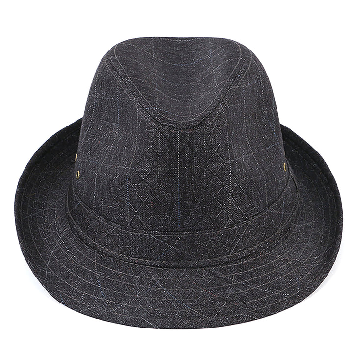 Menseventwear Fashion Hat Man Literary British Gentleman Breathable Wide Brim Hat