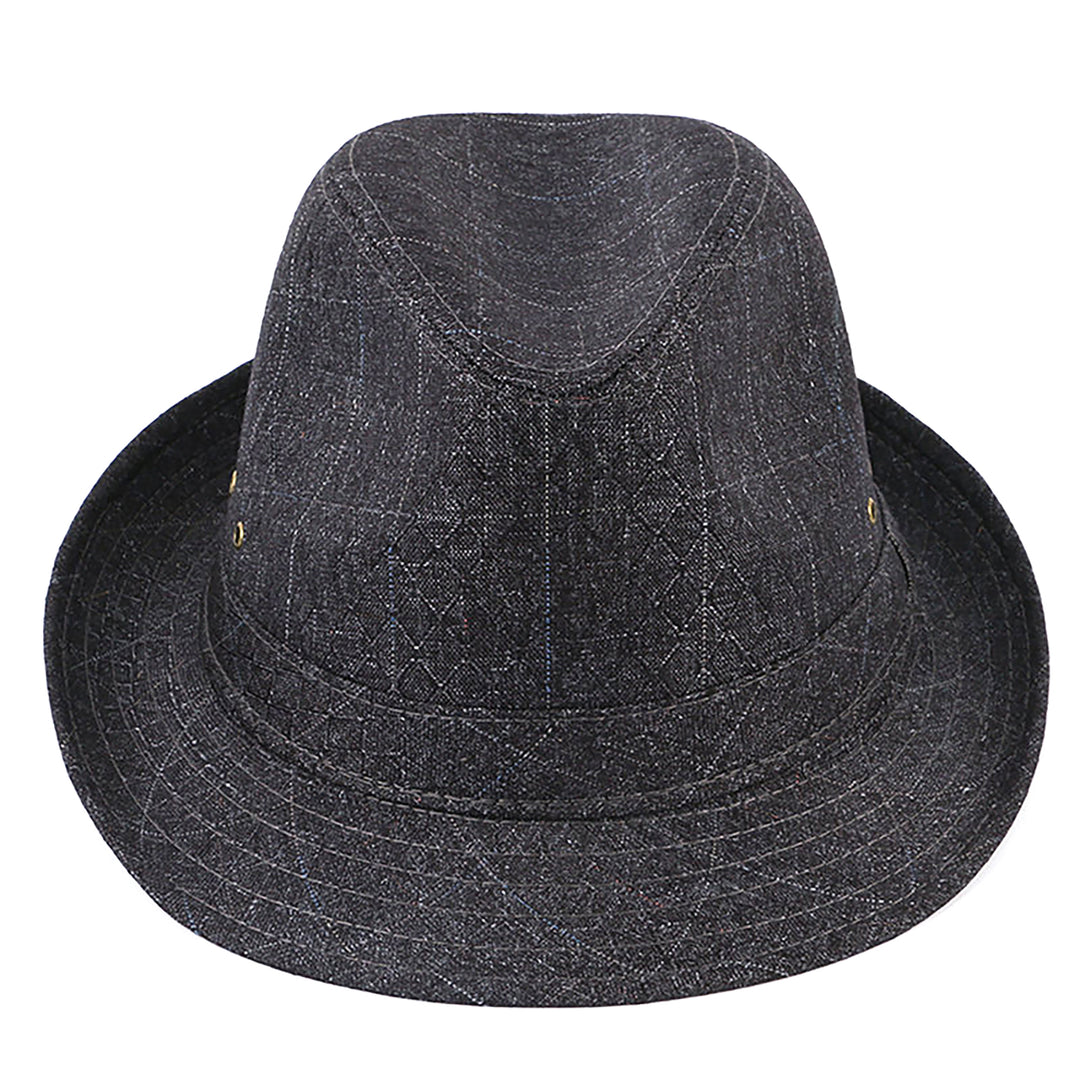 Menseventwear Fashion Hat Man Literary British Gentleman Breathable Wide Brim Hat