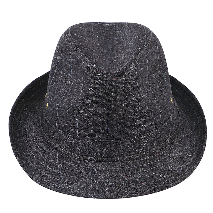 Menseventwear Fashion Hat Man Literary British Gentleman Breathable Wide Brim Hat