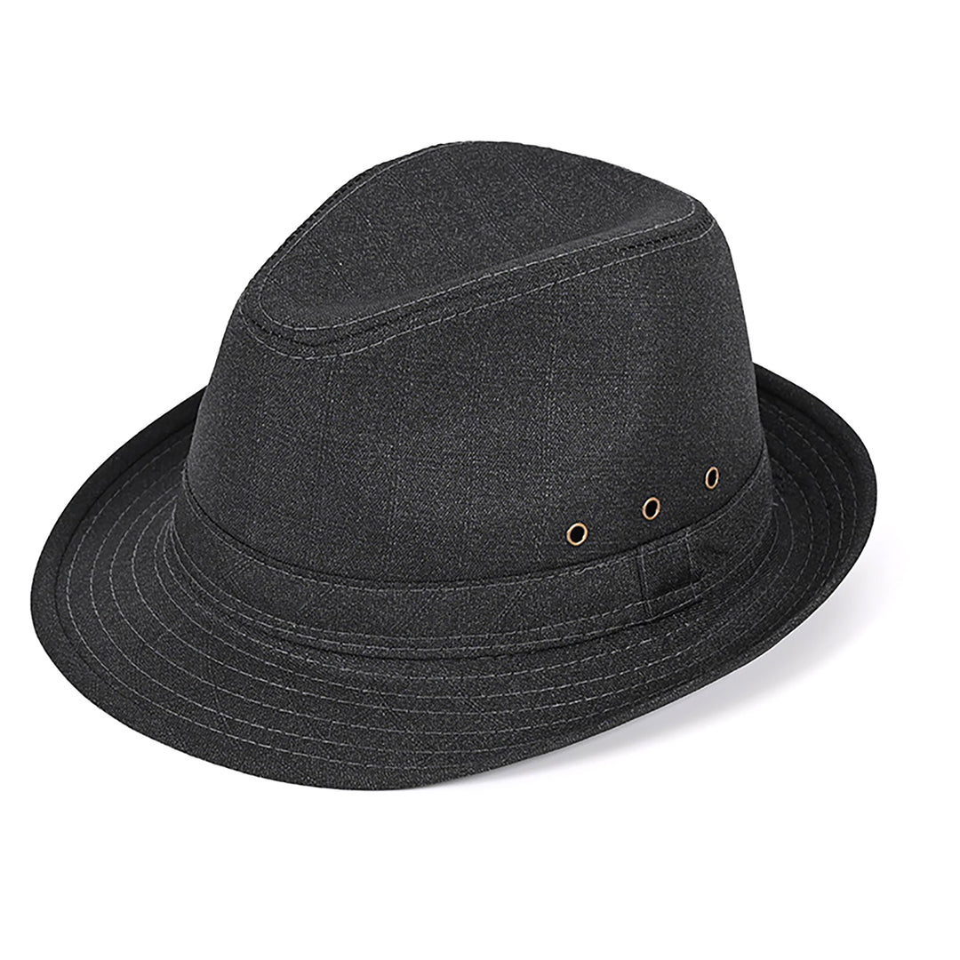 Menseventwear Fashion Hat Man Literary British Gentleman Breathable Wide Brim Hat