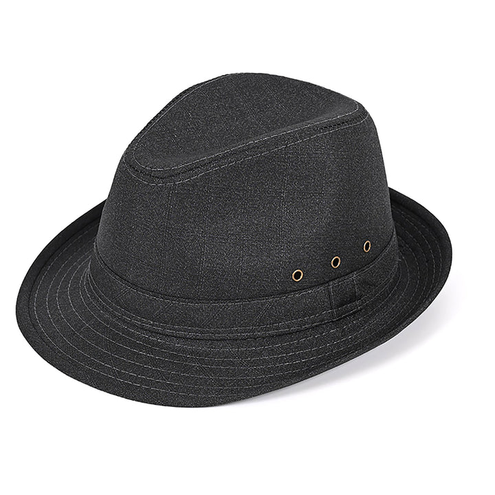 Menseventwear Fashion Hat Man Literary British Gentleman Breathable Wide Brim Hat