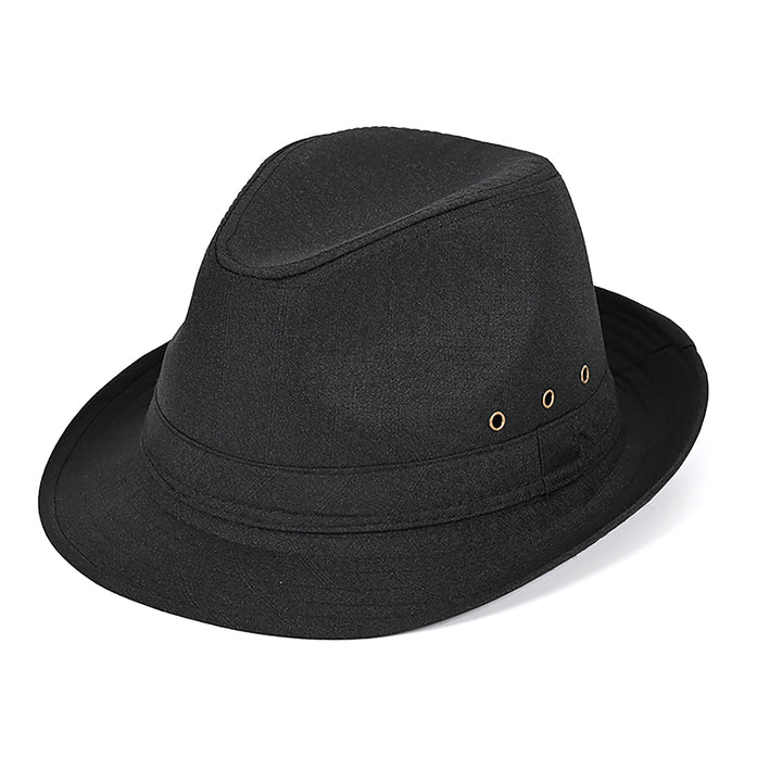 Menseventwear Fashion Hat Man Literary British Gentleman Breathable Wide Brim Hat