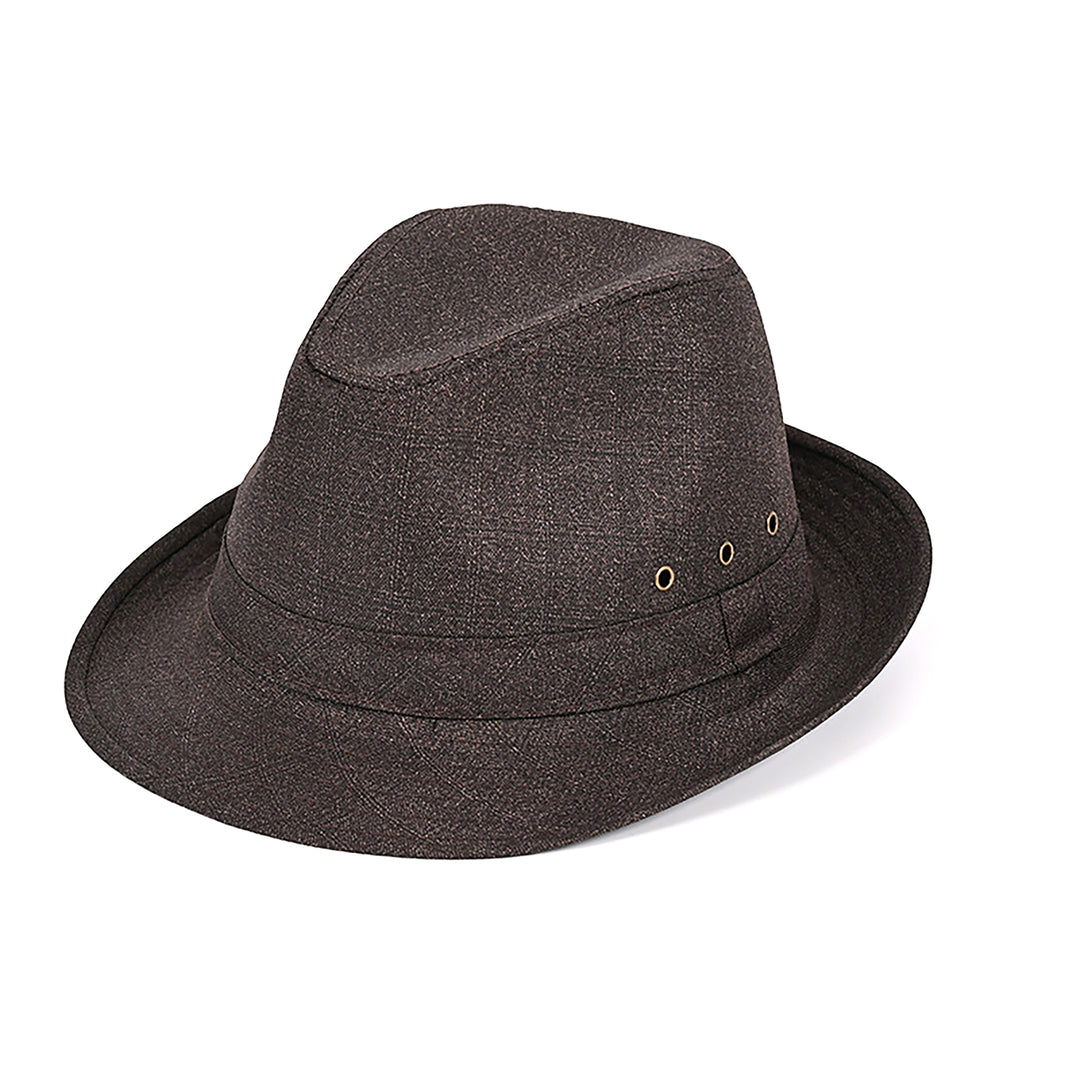 Menseventwear Fashion Hat Man Literary British Gentleman Breathable Wide Brim Hat