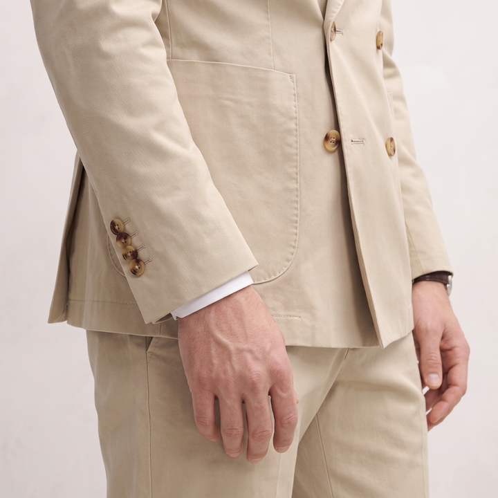 Menseventwear Formal 2 Pieces Mens Suit Flat Peak Lapel Suit For Wedding (Blazer+Pants)