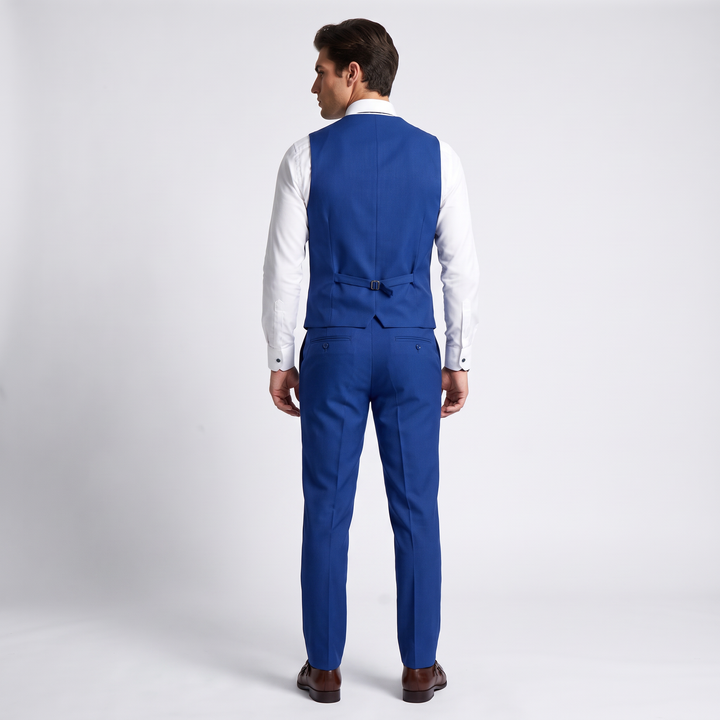 Menseventwear Double Breasted Formal 2 pieces Shawl Lapel Mens Suit For Wedding (Vest+Pants)
