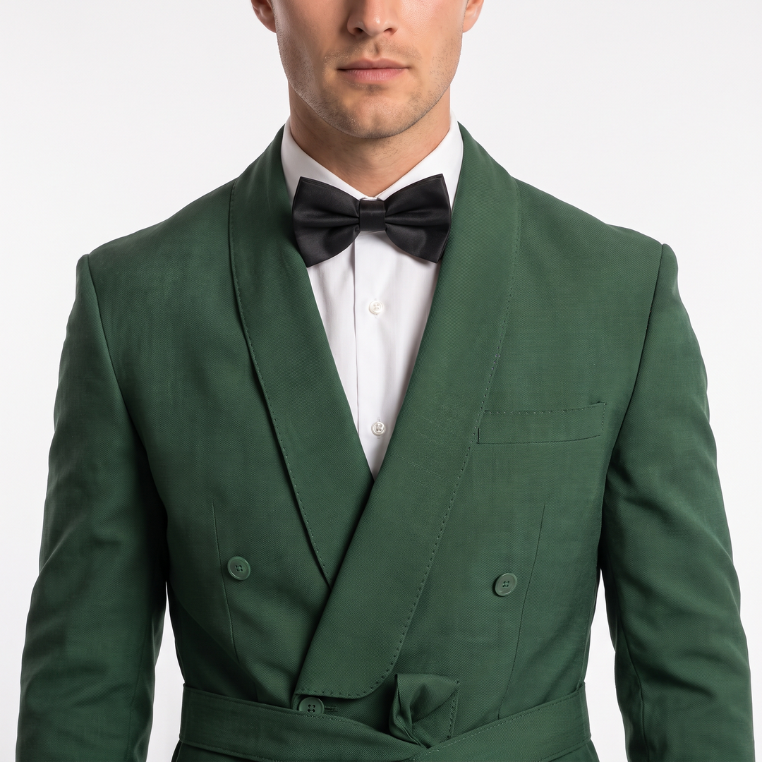 Menseventwear Double Breasts 2 Pieces Shawl Lapel Men&