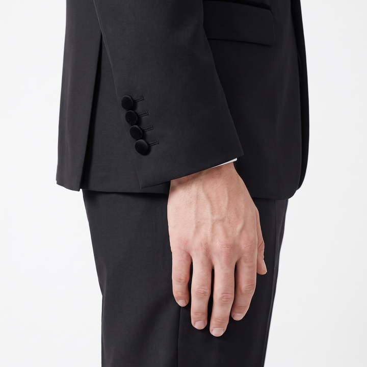 Menseventwear Fashion 3 Pieces Mens Suit Flat Shawl Lapel Tuxedos For Party (Blazer+vest+Pants)