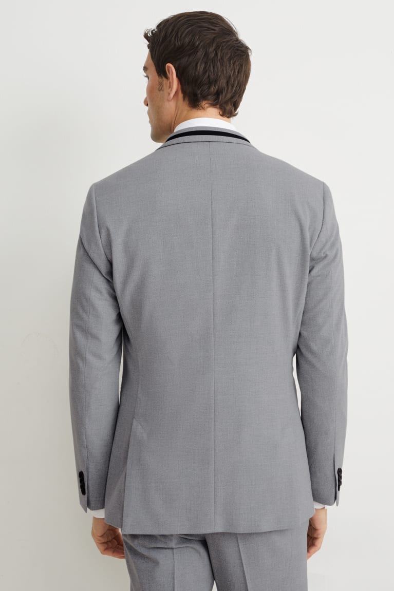 Business Men's 3 Pieces Flat Notch Lapel Tuxedos For Party (Blazer+vest+Pants) mens event wear