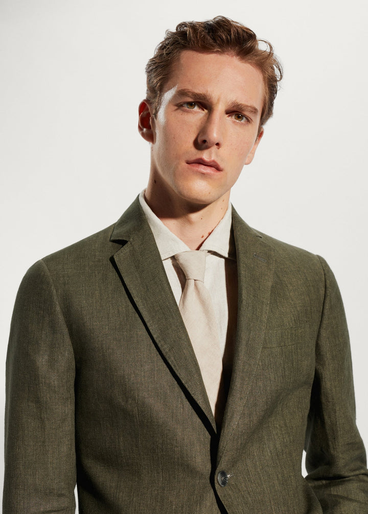 Casual 2 Piece Men's Suit Flat Notched Wedding Lapel (Blazer + Pants) mens event wear