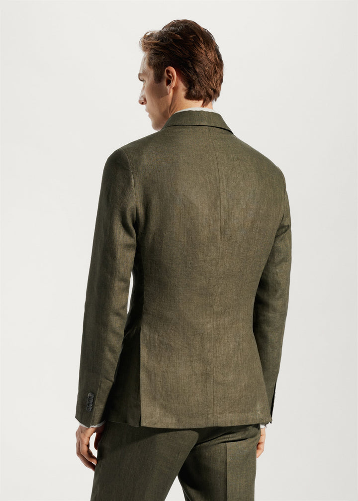 Casual 2 Piece Men's Suit Flat Notched Wedding Lapel (Blazer + Pants) mens event wear