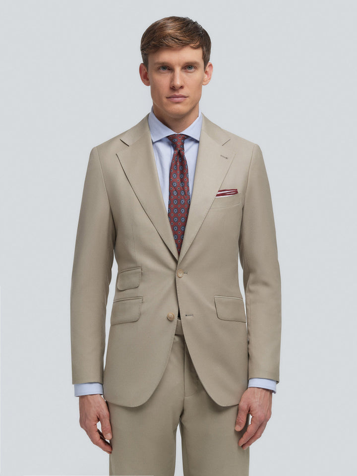 Casual 2 Piece Men's Suit Flat Notched Wedding Lapel (Blazer + Pants) mens event wear