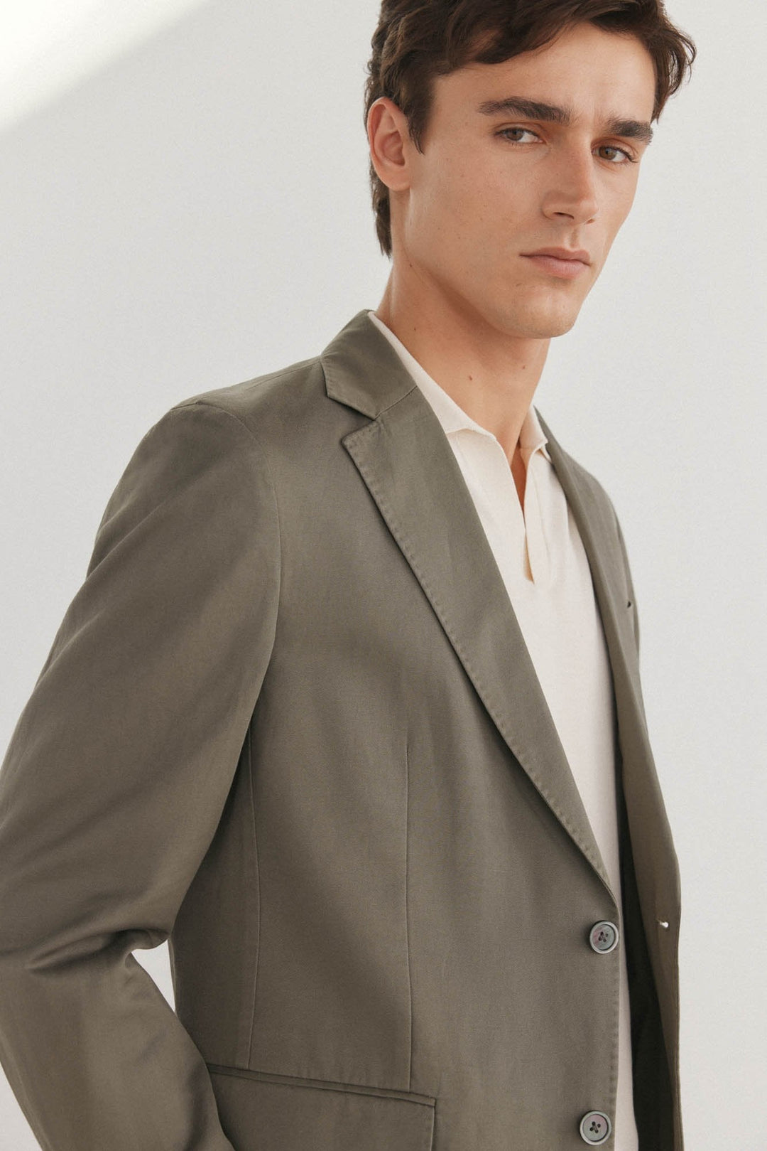 Casual 2 Piece Men's Suit Flat Notched Wedding Lapel (Blazer + Pants) mens event wear