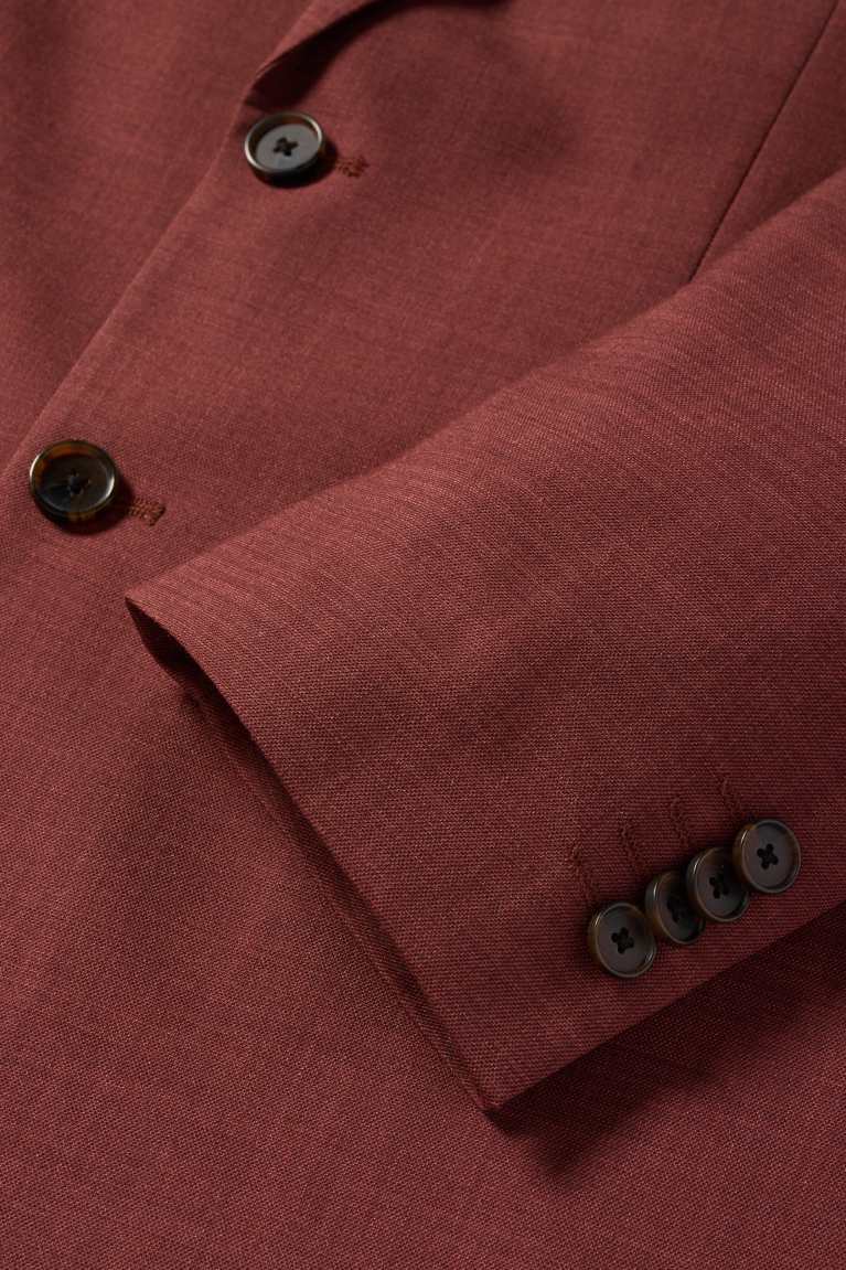 Casual 2 Piece Men's Suit Flat Notched Wedding Lapel (Blazer + Pants) mens event wear
