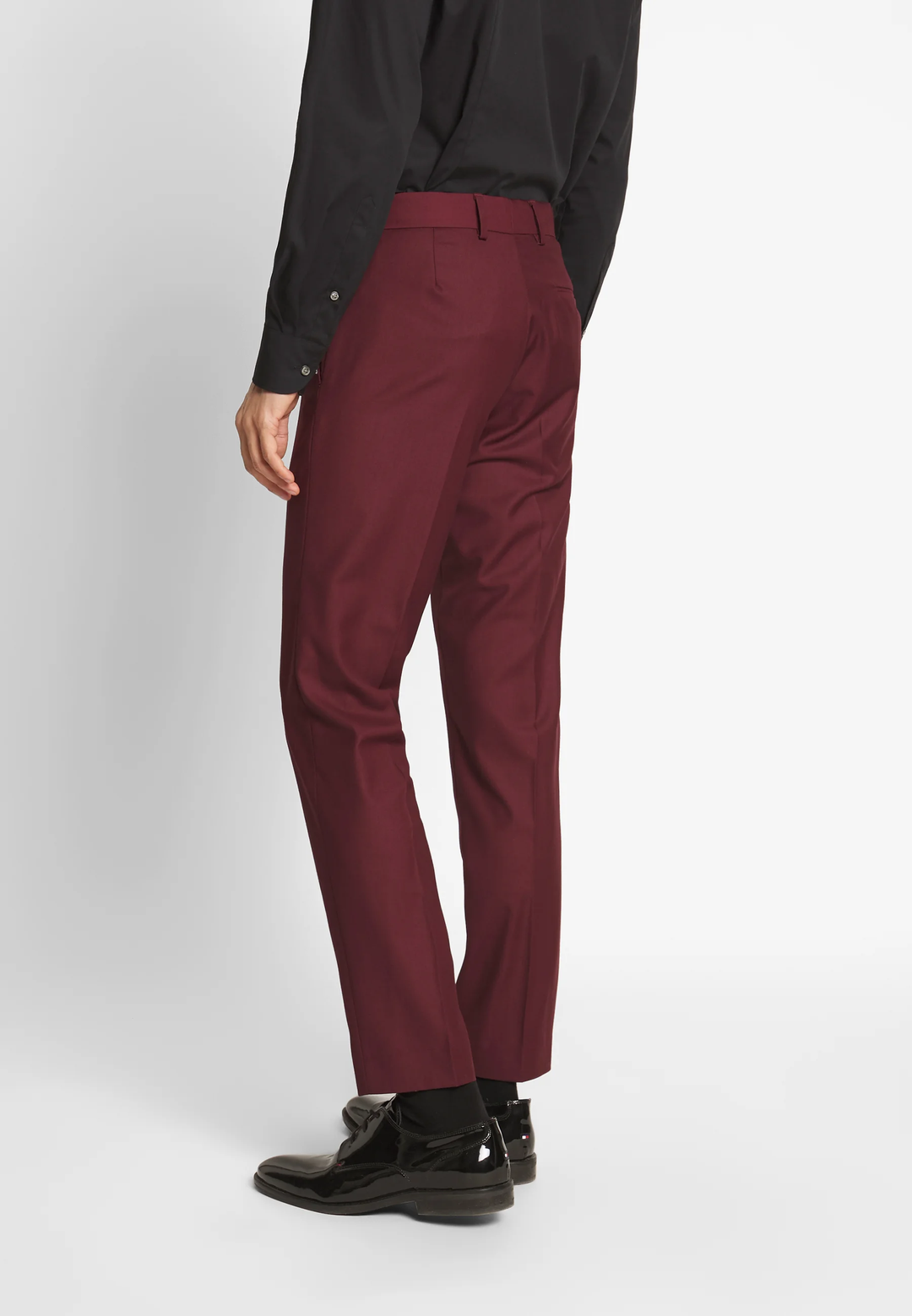 Fashion 2 Piece Men's Suit Flat Notched Wedding Lapel (Blazer + Pants) mens event wear