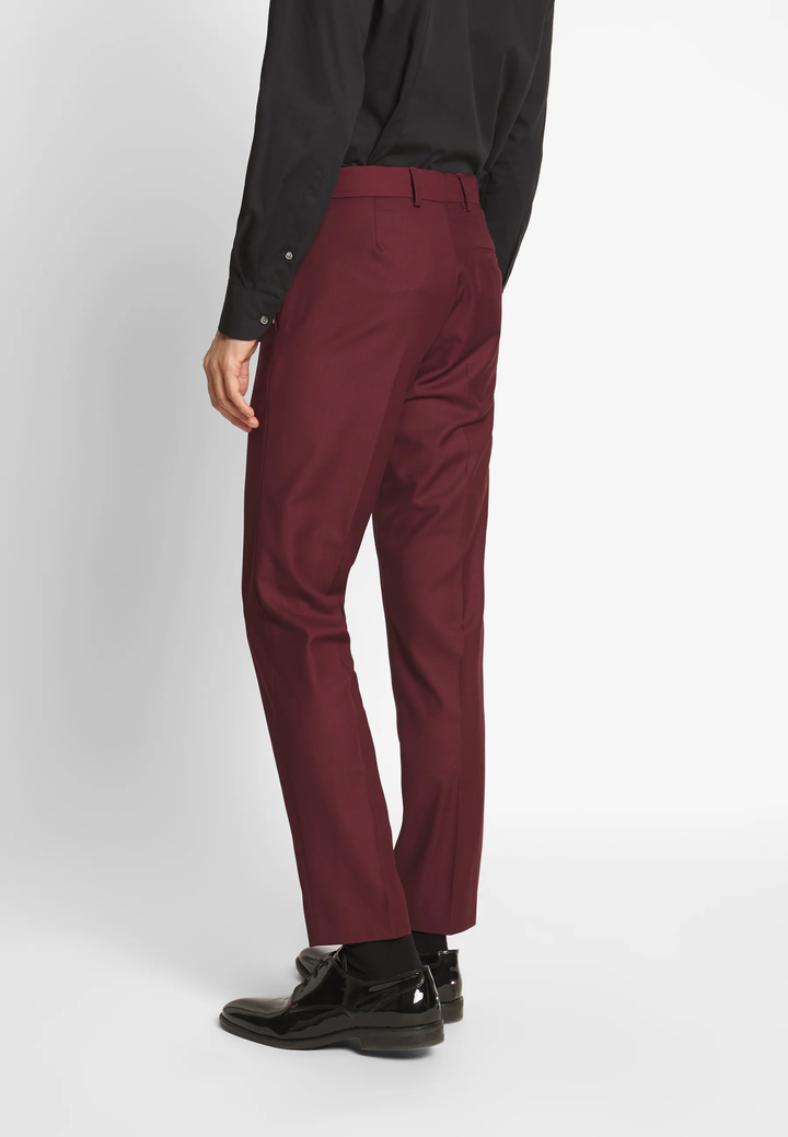 Fashion 2 Piece Men's Suit Flat Notched Wedding Lapel (Blazer + Pants) mens event wear