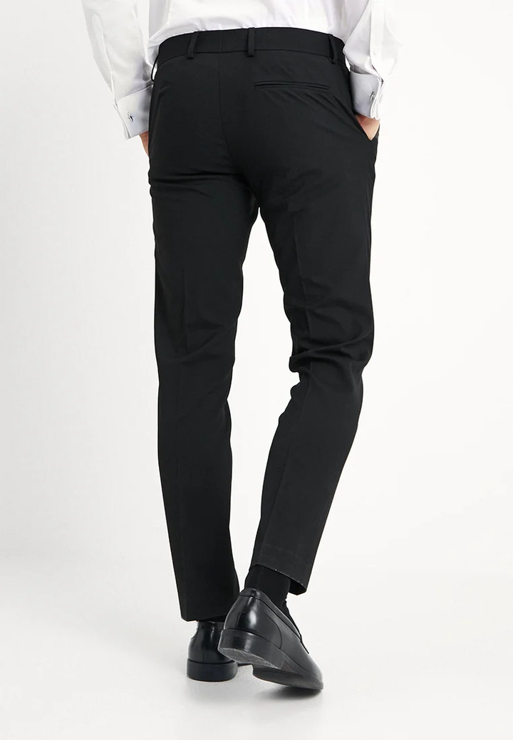 Fashion 2 Piece Men's Suit Flat Peak Lapel For Wedding (Blazer + Pants) mens event wear