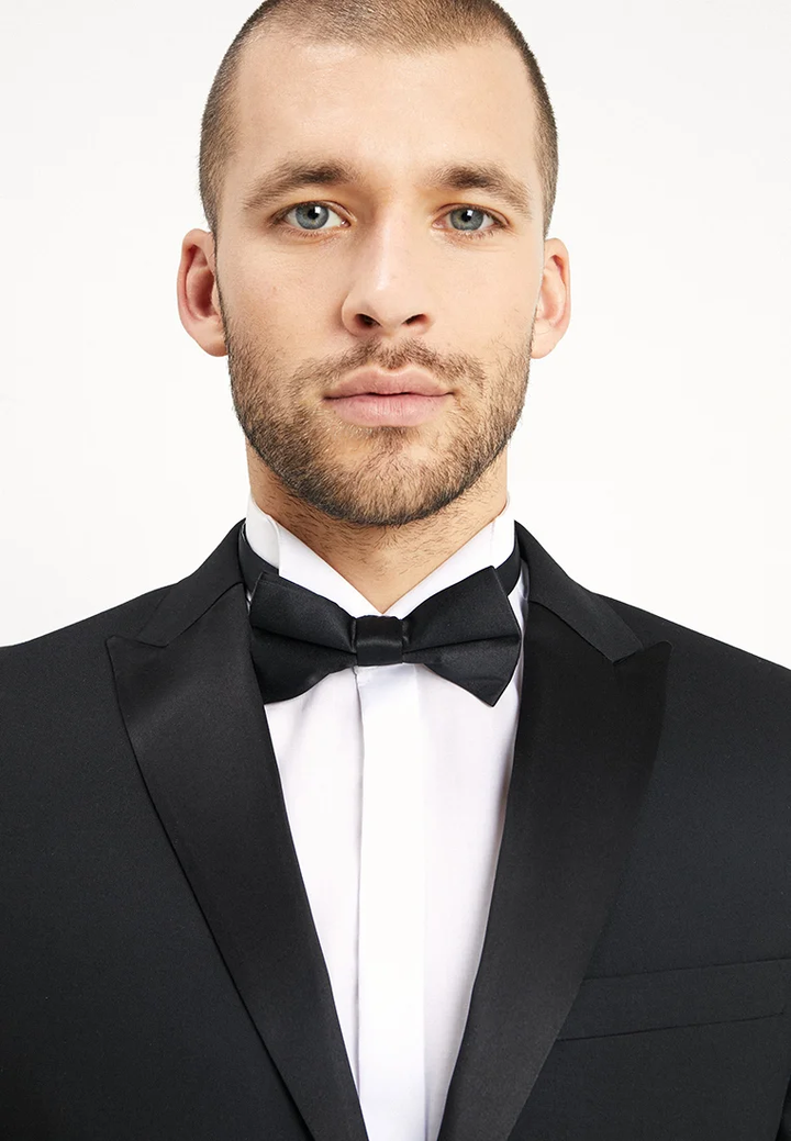 Fashion 2 Piece Men's Suit Flat Peak Lapel For Wedding (Blazer + Pants) mens event wear