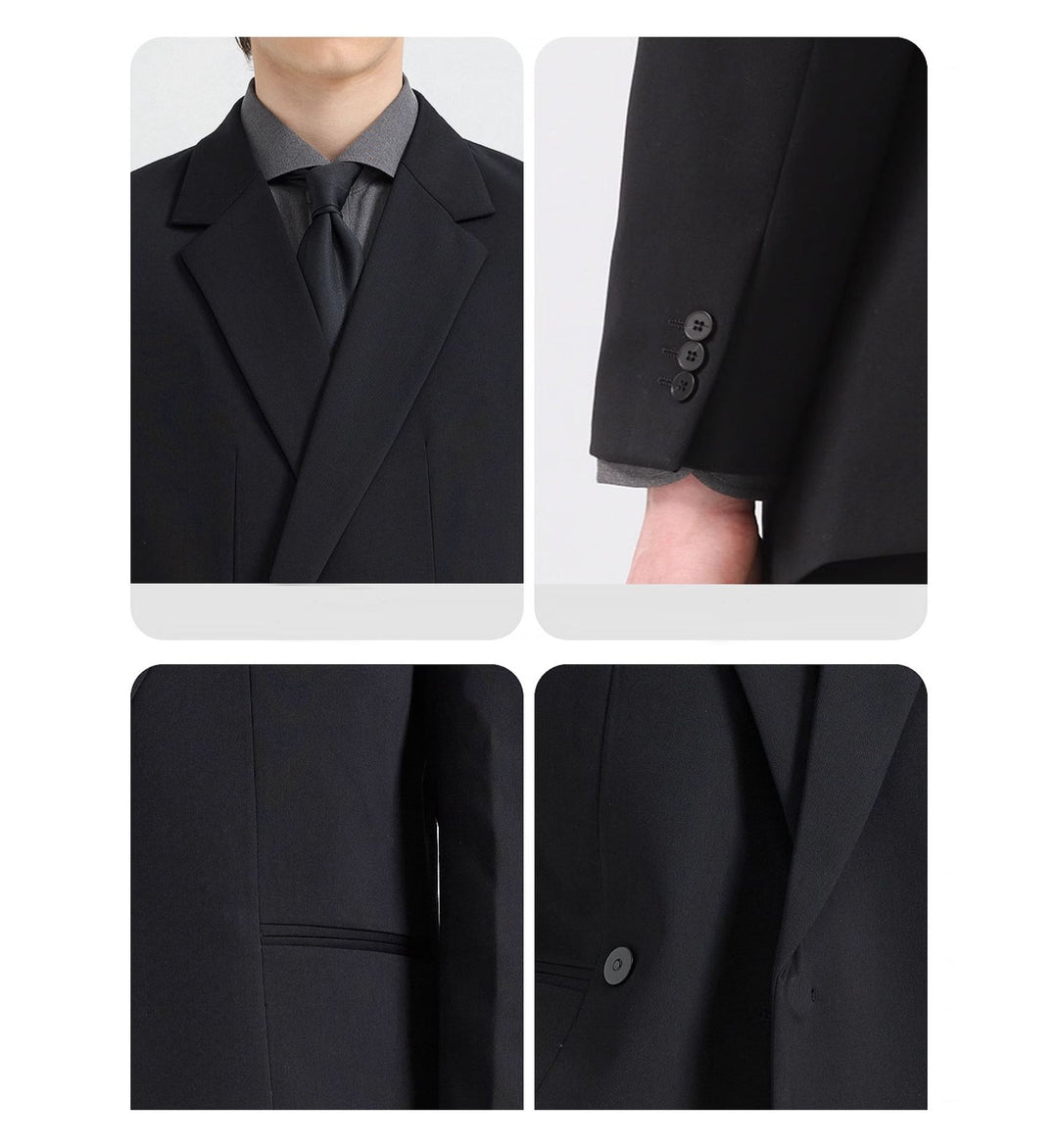 Fashion 2 Pieces Mens Suit Flat Notch Lapel Tuxedos For Wedding (Blazer+Pants) mens event wear