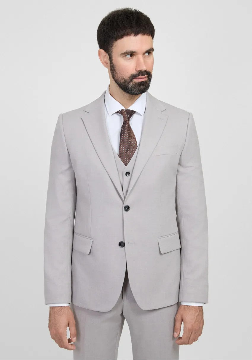 Fashion Men's 3 Pieces Flat Notch Lapel Tuxedos For Party (Blazer+vest+Pants) mens event wear