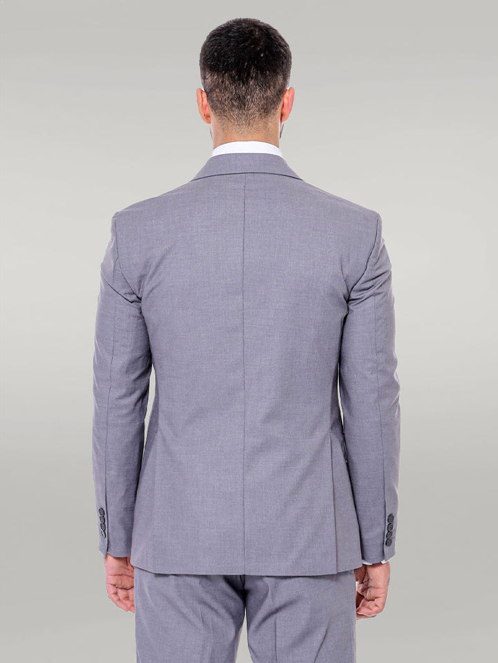 Fashion Men's 3 Pieces Flat Notch Lapel Tuxedos For Party (Blazer+vest+Pants) mens event wear