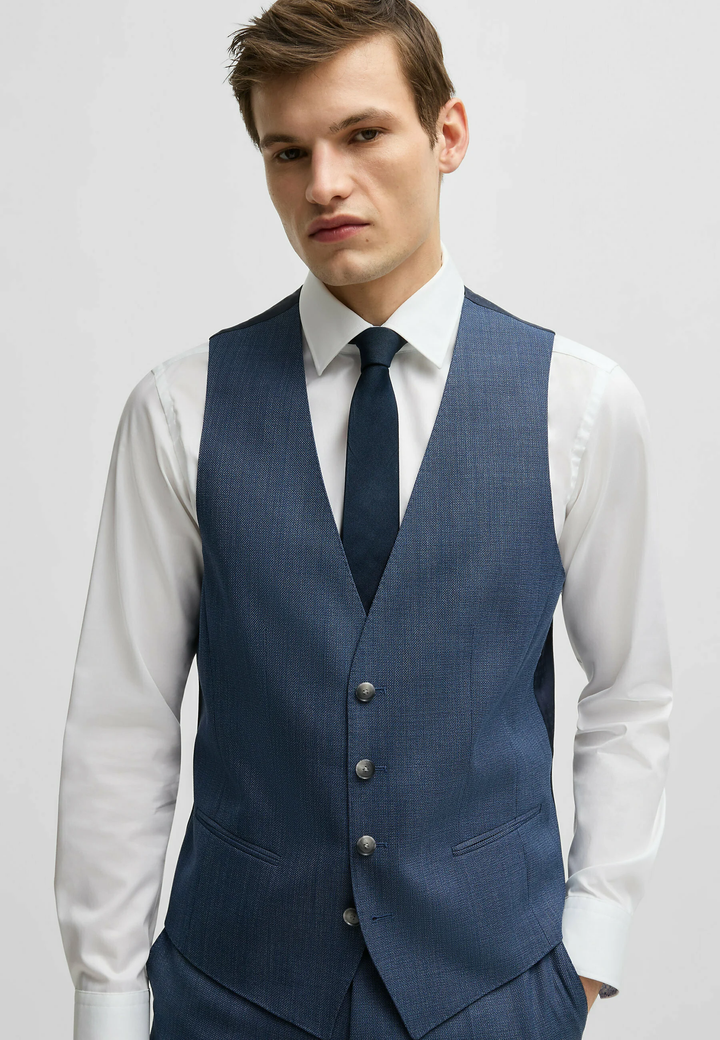 Fashion Men's 3 Pieces Flat Peak Lapel Tuxedos For Party (Blazer+vest+Pants) mens event wear