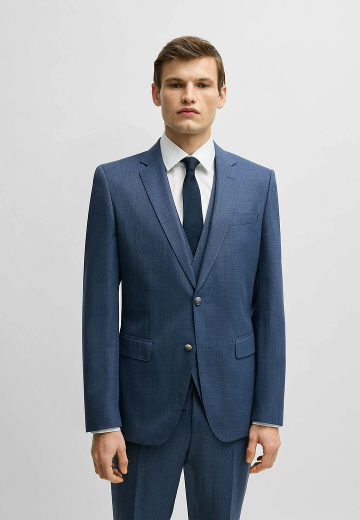 Fashion Men's 3 Pieces Flat Peak Lapel Tuxedos For Party (Blazer+vest+Pants) mens event wear