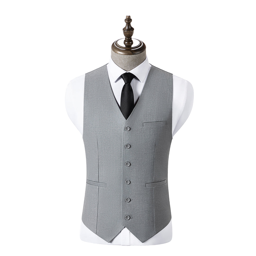 Fashion Men's 3 Pieces Flat Peak Lapel Tuxedos For Party (Blazer+vest+Pants) mens event wear
