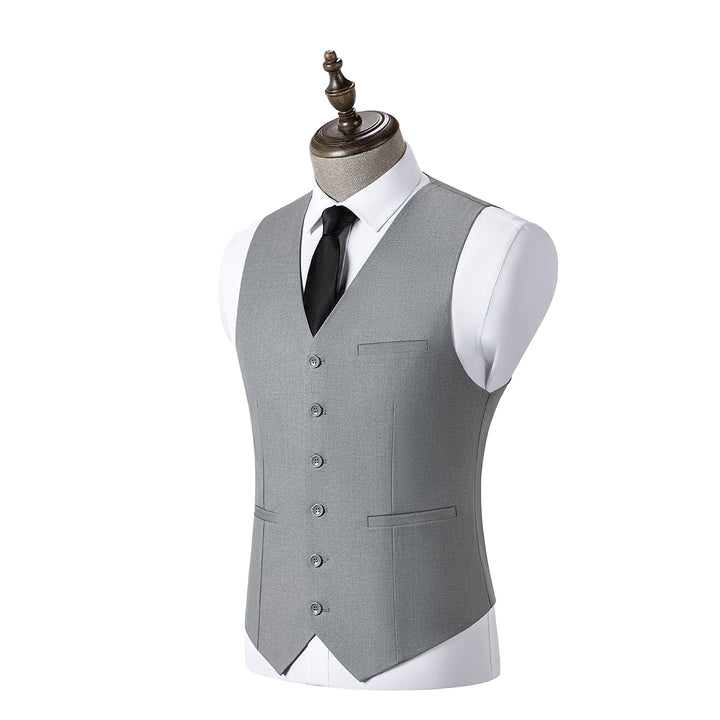 Fashion Men's 3 Pieces Flat Peak Lapel Tuxedos For Party (Blazer+vest+Pants) mens event wear