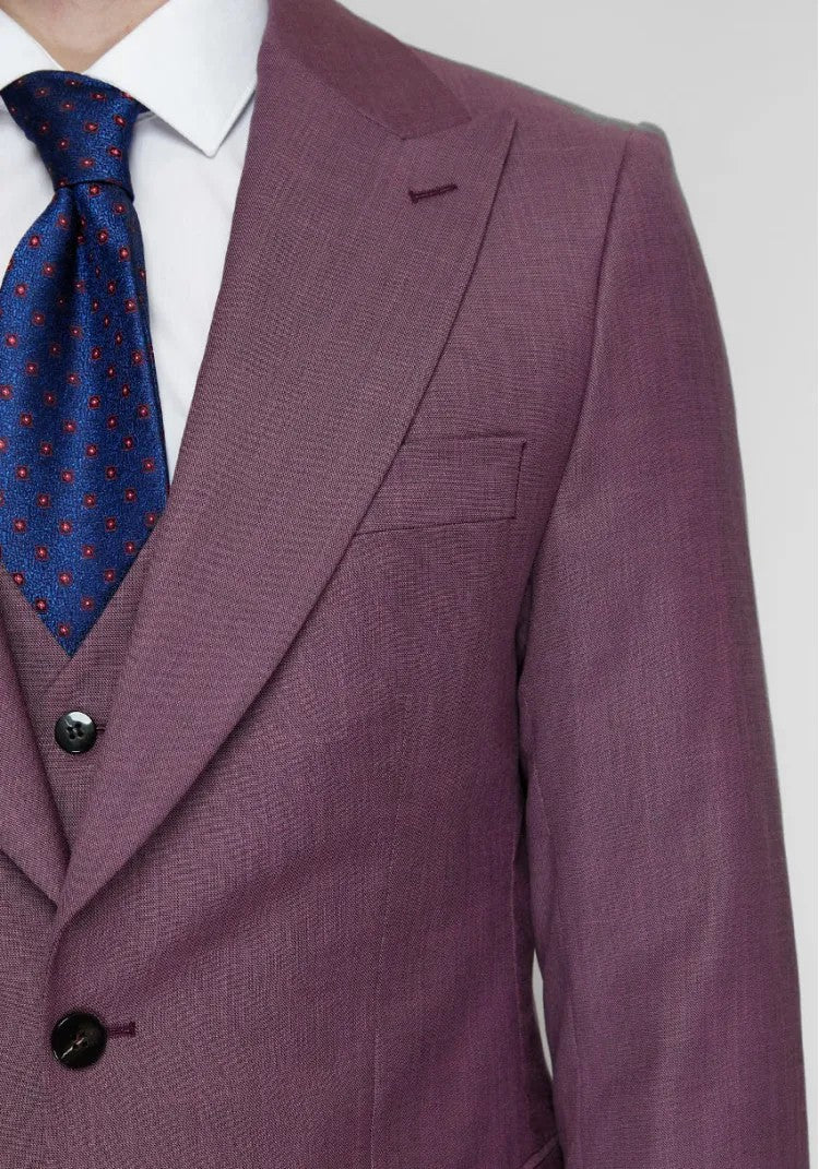 Fashion Men's 3 Pieces Flat Peak Lapel Tuxedos For Party (Blazer+vest+Pants) mens event wear