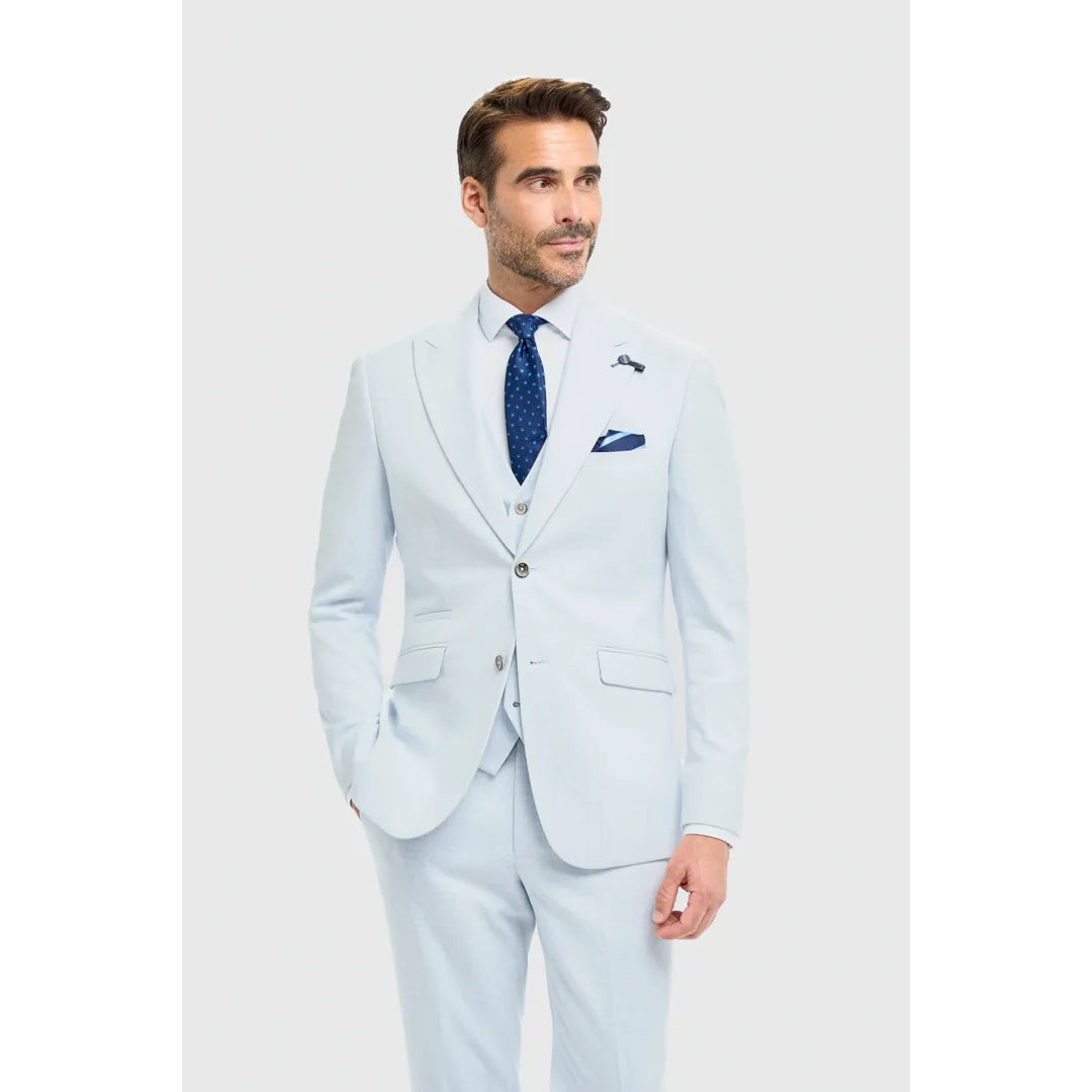 Fashion Men's 3 Pieces Flat Peak Lapel Tuxedos For Party (Blazer+vest+Pants) mens event wear
