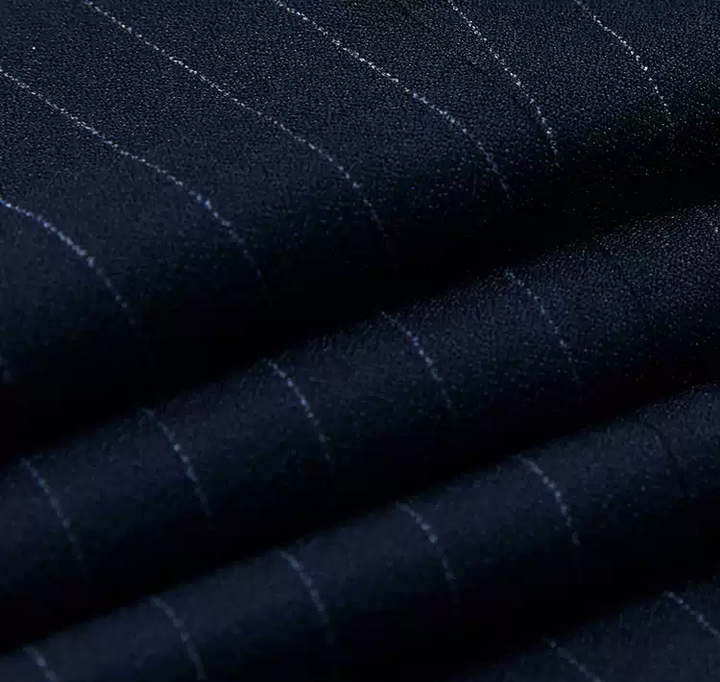 Fashion Men's 3 Pieces Mens Suit Notch Lapel Striped Tuxedos (Blazer+Vest+Pants) mens event wear