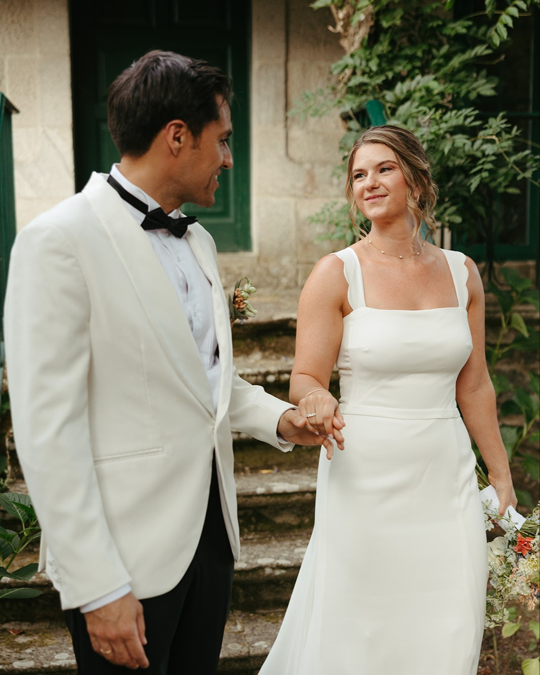 Fashionable Men's 2-piece Suit Shawl Lapel Wedding Suit (Blazer+Pants) mens event wear