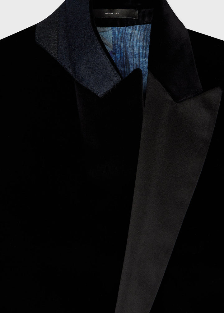 Fashionable Men's 2-piece Suit Velvet Peak Lapel Wedding Suit (Blazer+Pants) mens event wear