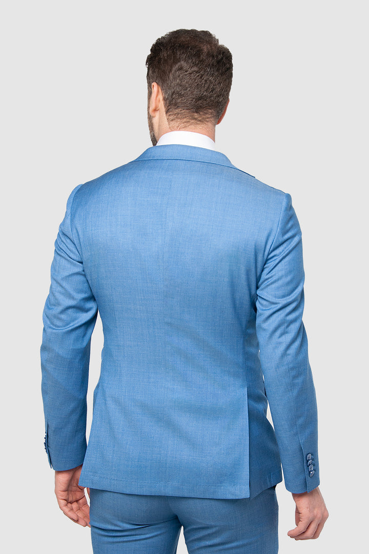 Forma 2 Piece Men's Suit Flat Notched Wedding Lapel (Blazer + Pants) mens event wear