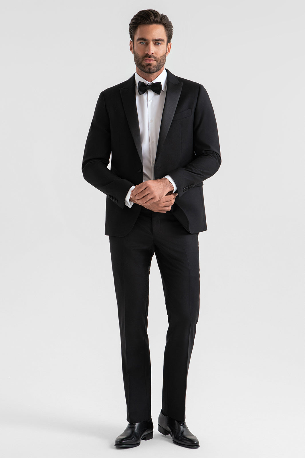 Forma 2 Piece Men's Suit Flat Notched Wedding Lapel (Blazer + Pants) mens event wear