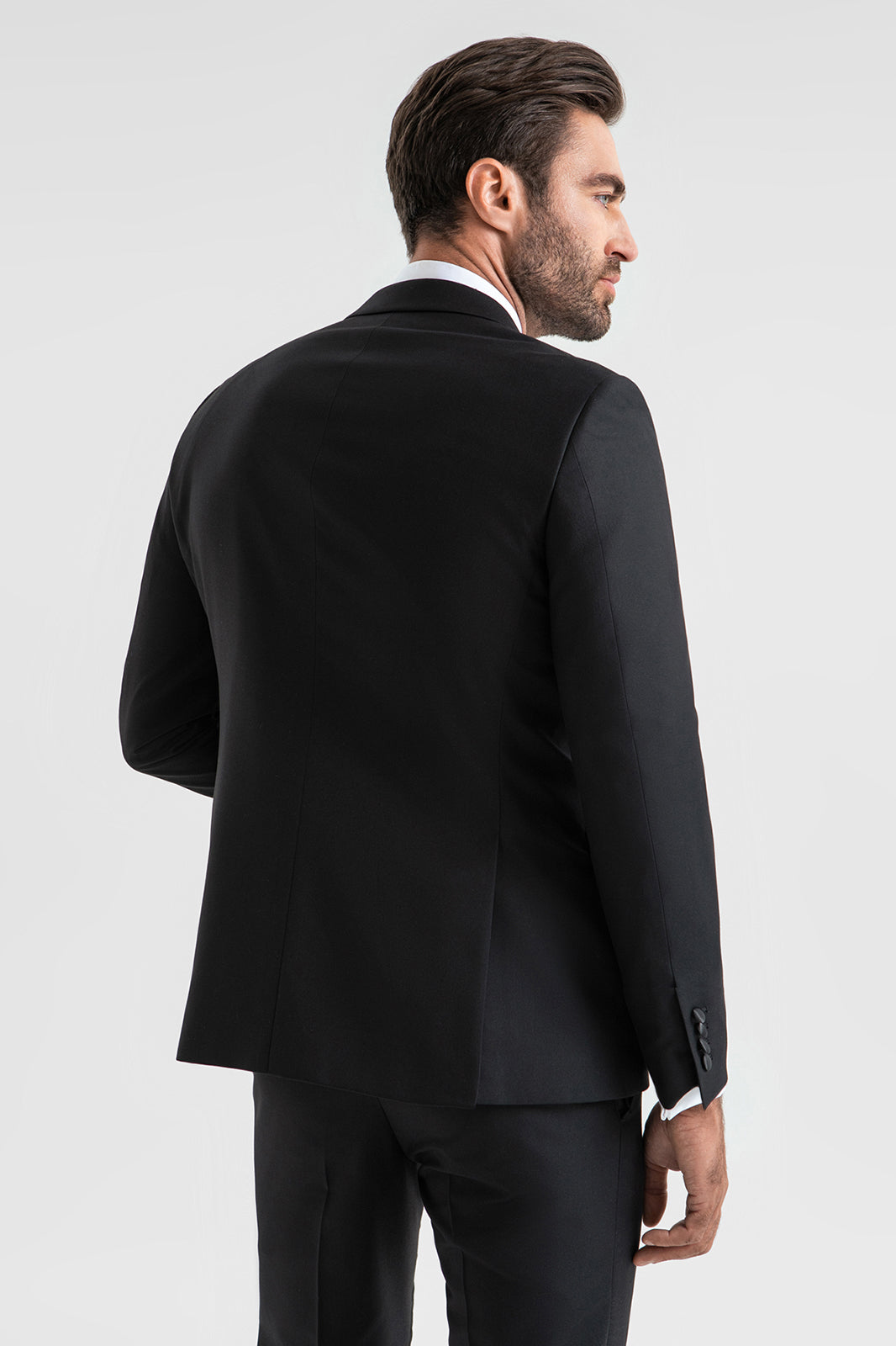 Forma 2 Piece Men's Suit Flat Notched Wedding Lapel (Blazer + Pants) mens event wear