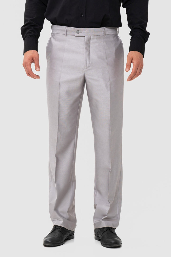 Formal 2 Pieces Mens Suit Flat Notch Lapel Tuxedos For Wedding (Blazer+Pants) mens event wear