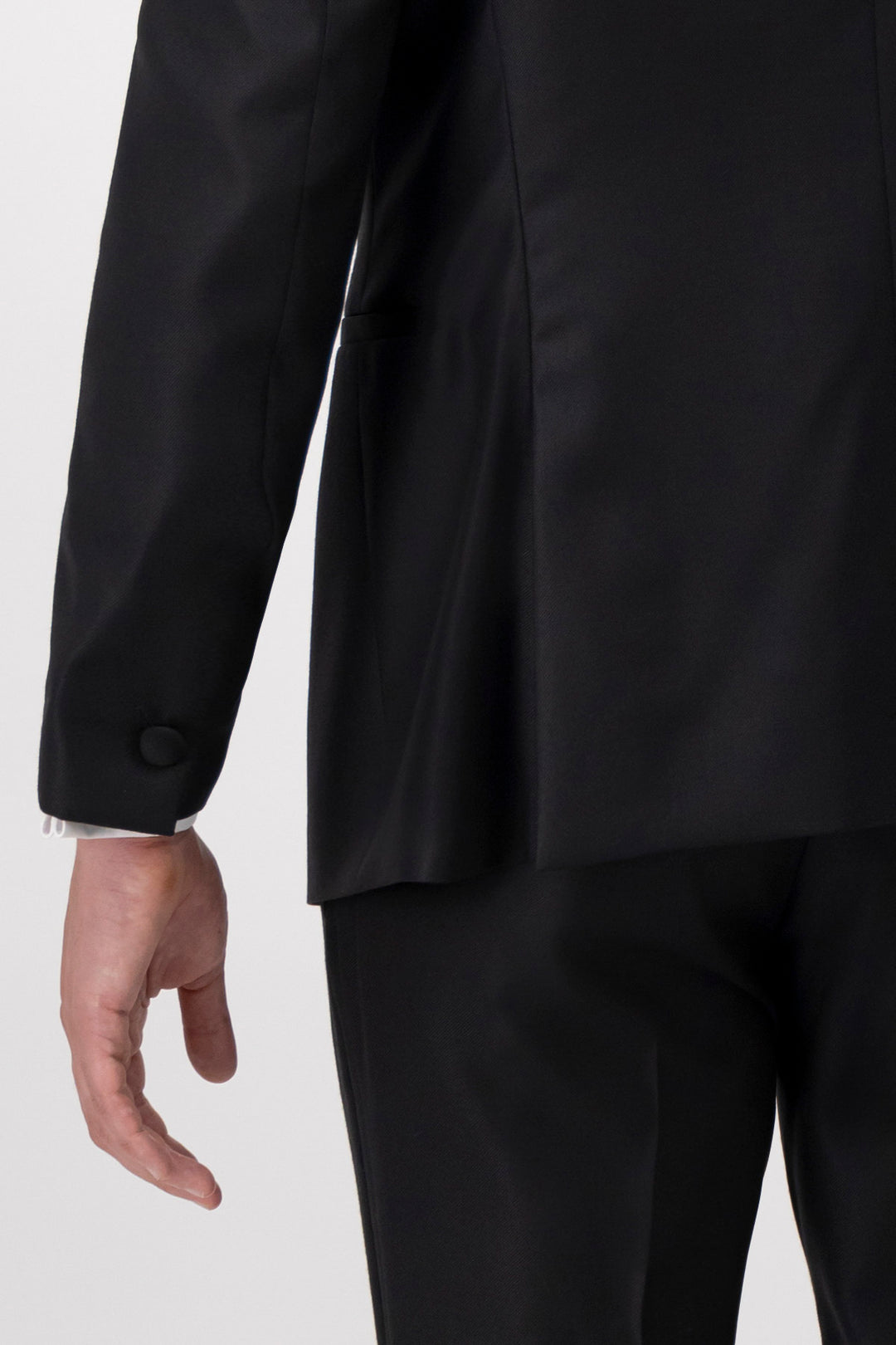 Formal 2 Pieces Mens Suit Flat Peak Lapel Tuxedos For Wedding (Blazer+Pants) mens event wear