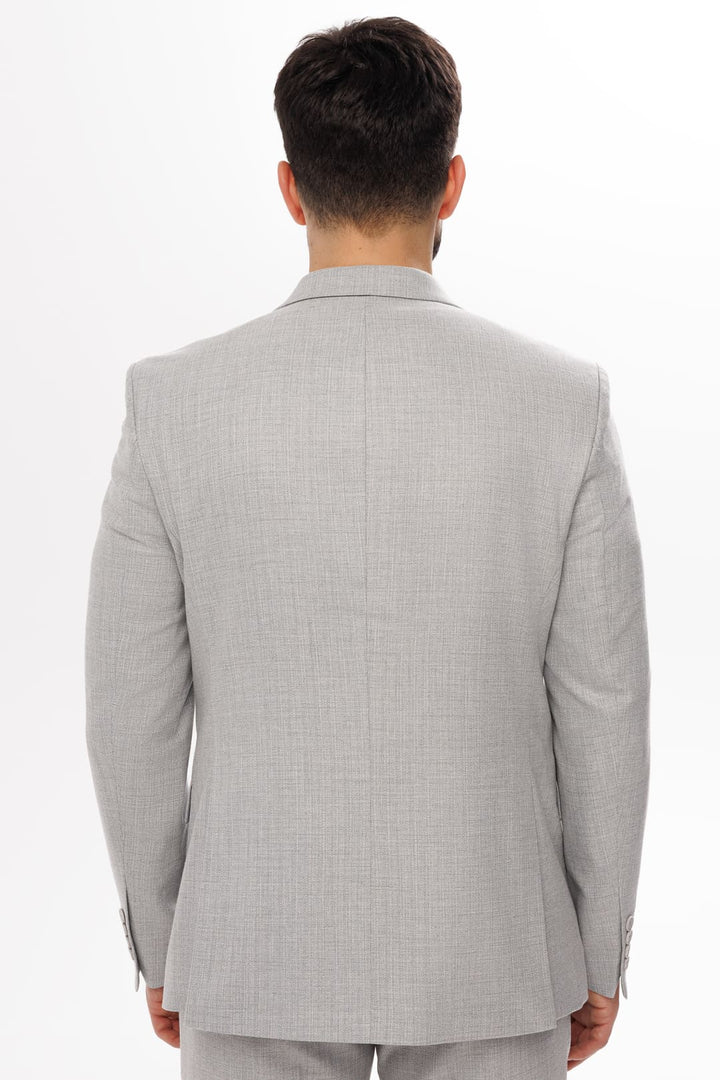Formal 2 Pieces Mens Suit Flat Peak Lapel Tuxedos For Wedding (Blazer+Pants) mens event wear
