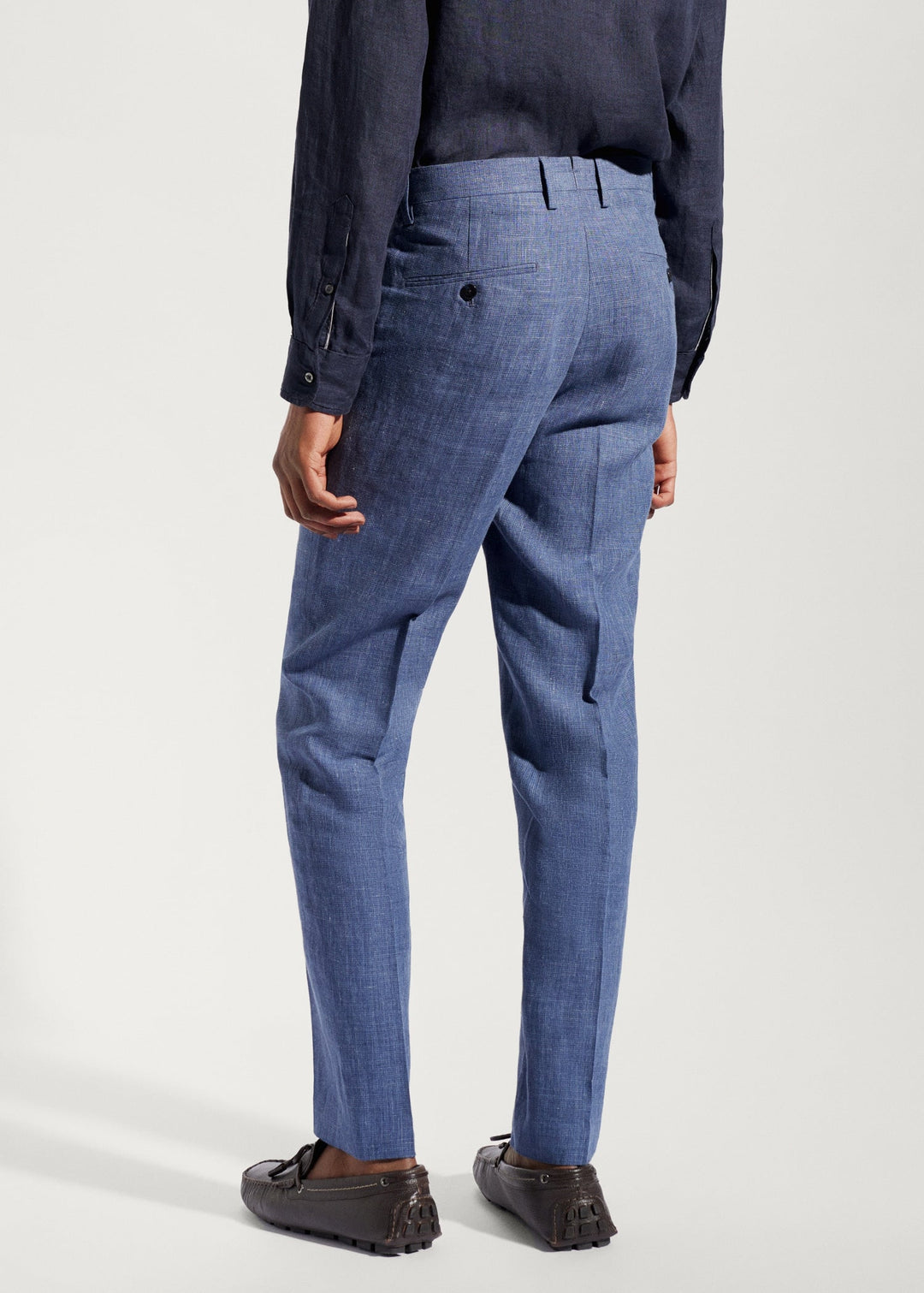 Formal 2 Pieces Mens Suit Flat Peak Lapel Tuxedos For Wedding (Blazer+Pants) mens event wear