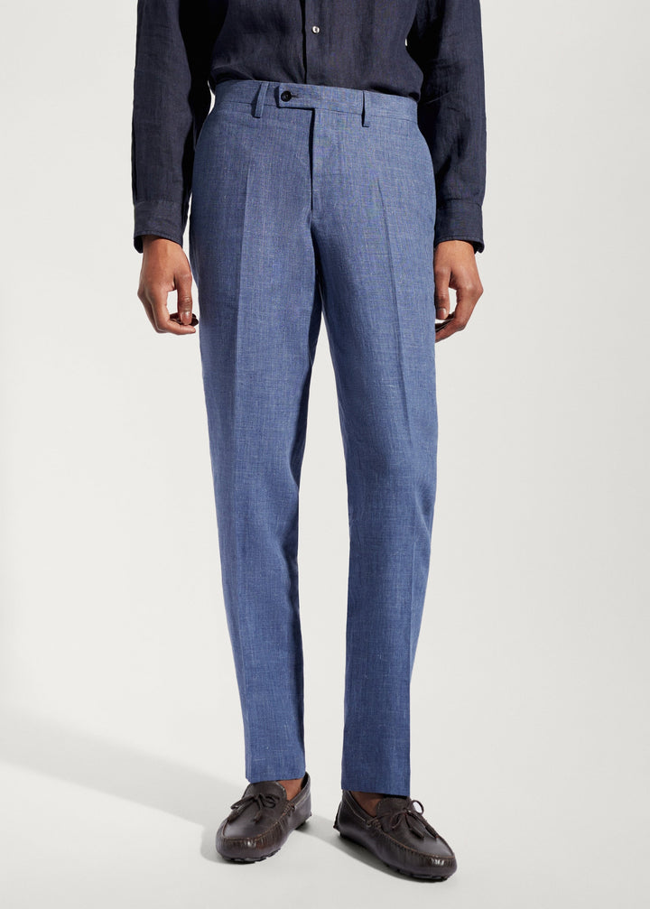 Formal 2 Pieces Mens Suit Flat Peak Lapel Tuxedos For Wedding (Blazer+Pants) mens event wear