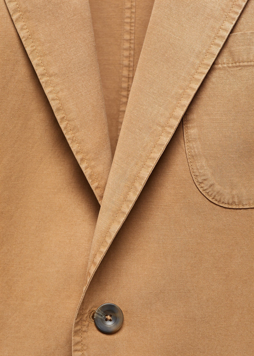 Formal Men's Regular Linen Notch Lapel Blazer for Weddings mens event wear