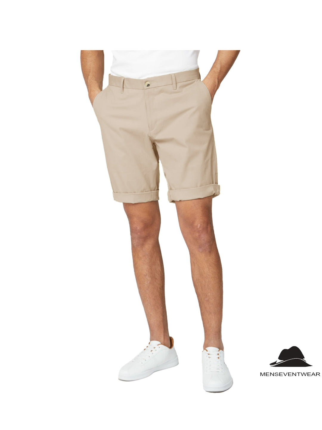 Formal Men's Short Pants Flat For Beach Wedding mens event wear