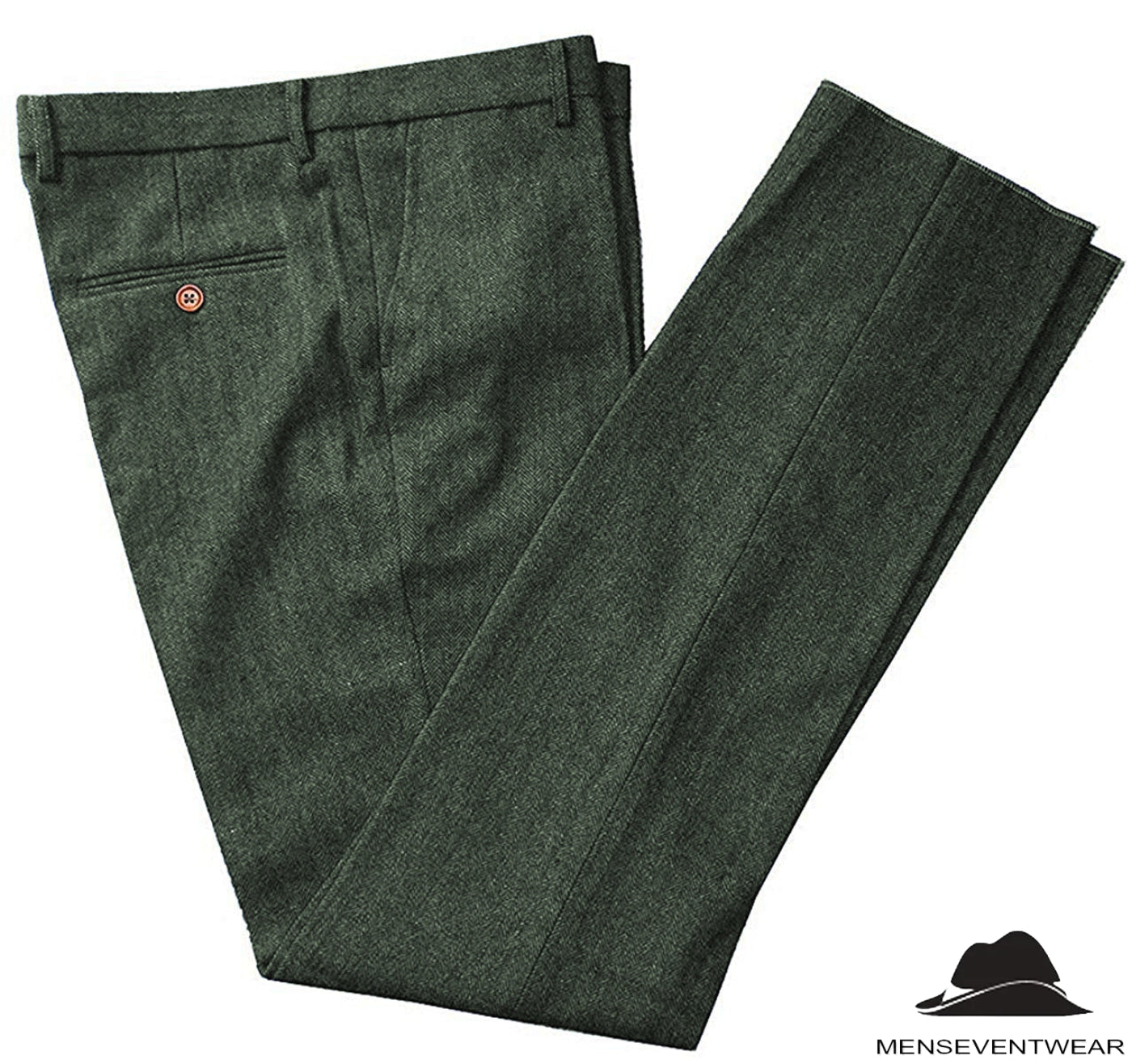 Mens tweed dress best sale pants