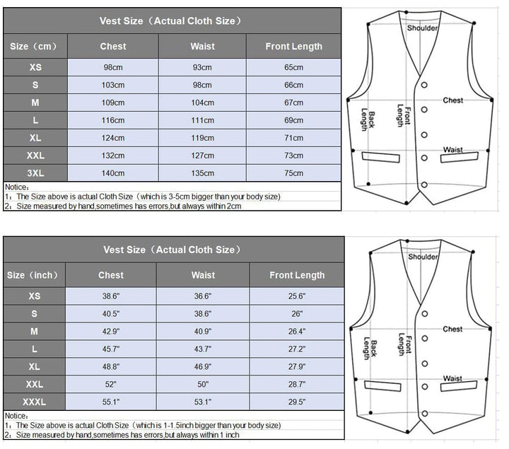 Formal Men's Suit Vest Coffee Plaid V Neck Waistcoat mens event wear