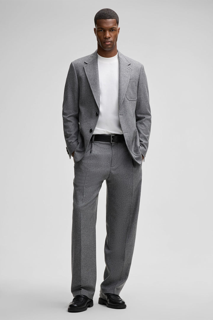 Men's Casual 2 Pieces Mens Suit Tweed Notch Lapel Tuxedos (Blazer+Pants) mens event wear