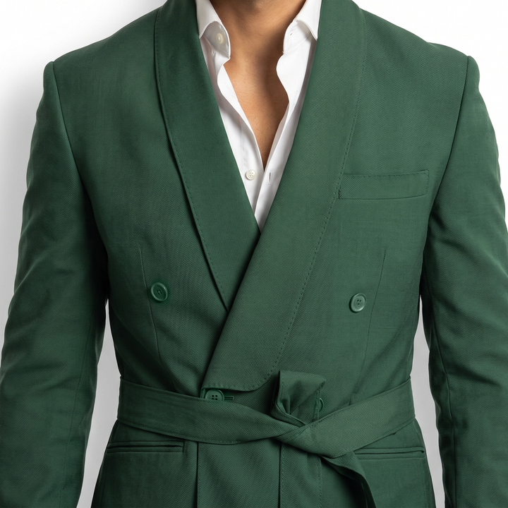 Menseventwear Double Breasts 2 Pieces Shawl Lapel Men&